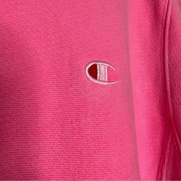 Champion Revers Weave Sweatshirt Pink Size XS - Picture 5 of 7